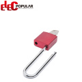 Wholesale Safety Long Shackle Red Steel Pad Locks